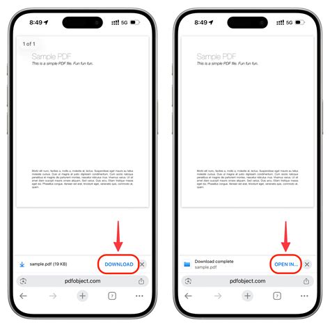 How To Download Pdf On Iphone 15
