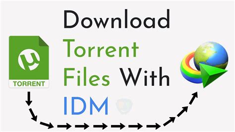 How To Download Torrent Files With IDM