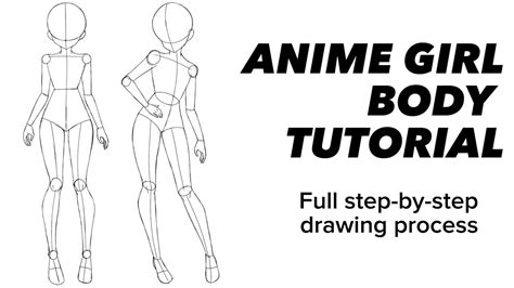 How To Draw A Anime Girl Body