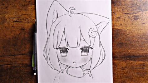How To Draw A Anime Girl Cute