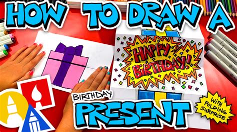 How To Draw A Birthday Gift