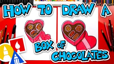 How To Draw A Box Of Chocolates