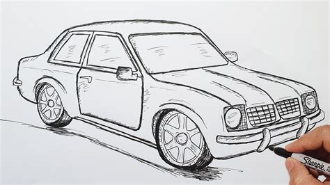 How To Draw A Chevy Malibu