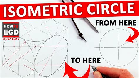 How To Draw A Circle In Isometric Drawing