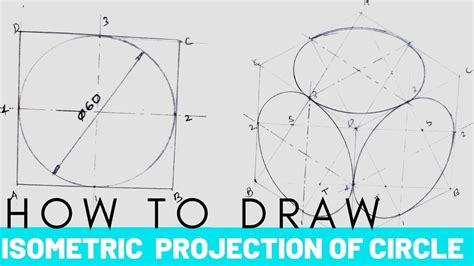 How To Draw A Circle In Isometric Projection