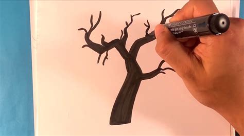 How To Draw A Creepy Tree