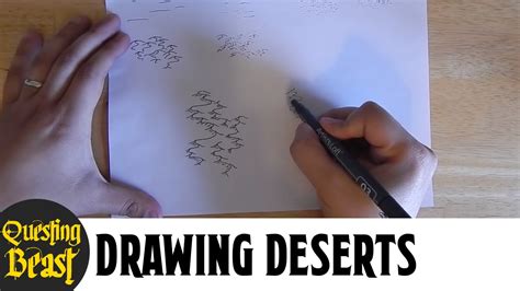 How To Draw A Desert On A Map