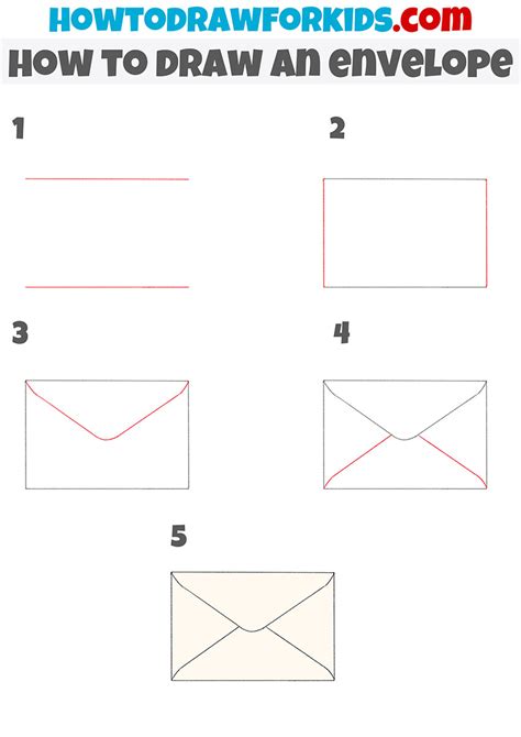How To Draw A Envelope