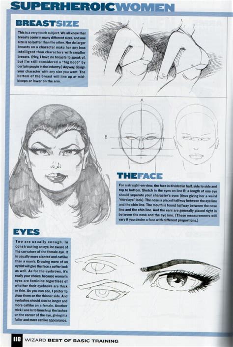 How To Draw A Female Comic Book Character