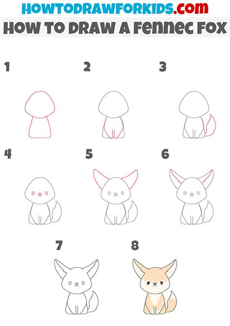 How To Draw A Fennec