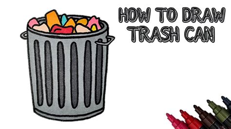 How To Draw A Garbage
