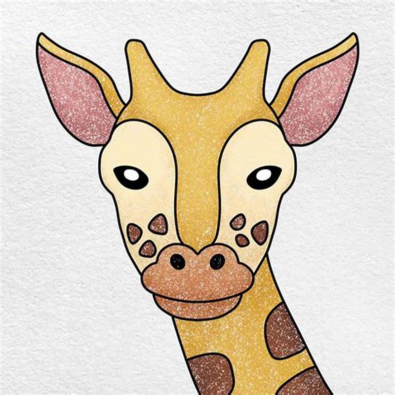 How To Draw A Giraffe Pattern