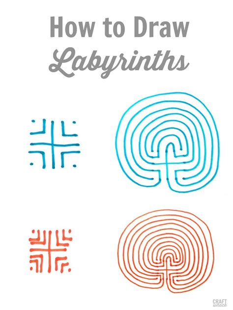 How To Draw A Labyrinth