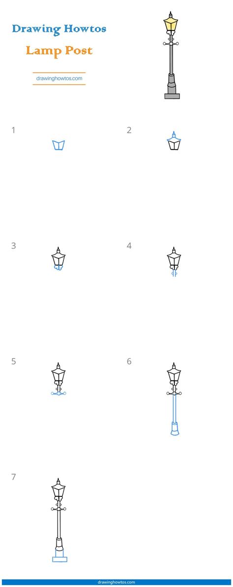 How To Draw A Light Post
