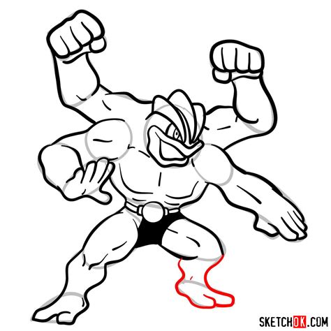 How To Draw A Machamp