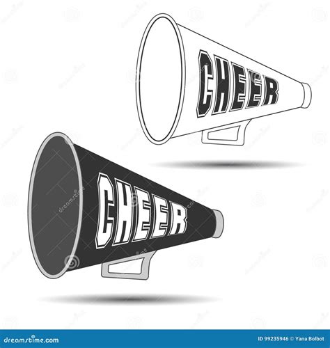 How To Draw A Megaphone Cheer