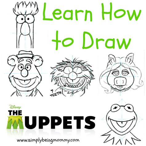How To Draw A Muppet
