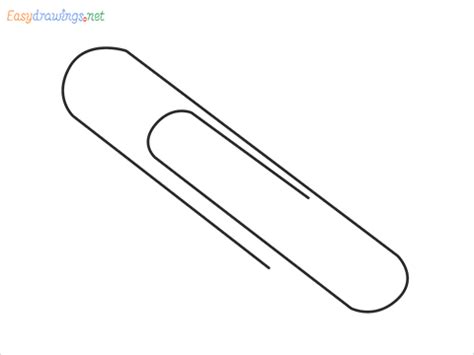 How To Draw A Paper Clip