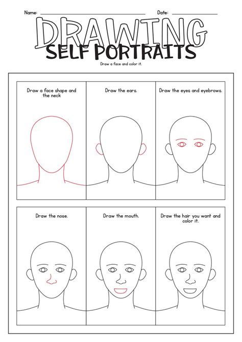 How To Draw A Person Elementary Free Printable