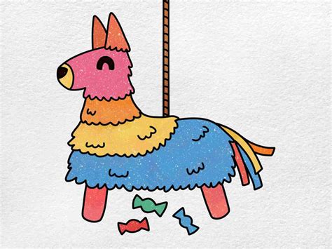 How To Draw A Pinata