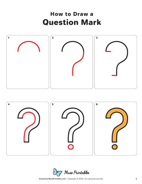 How To Draw A Question Mark
