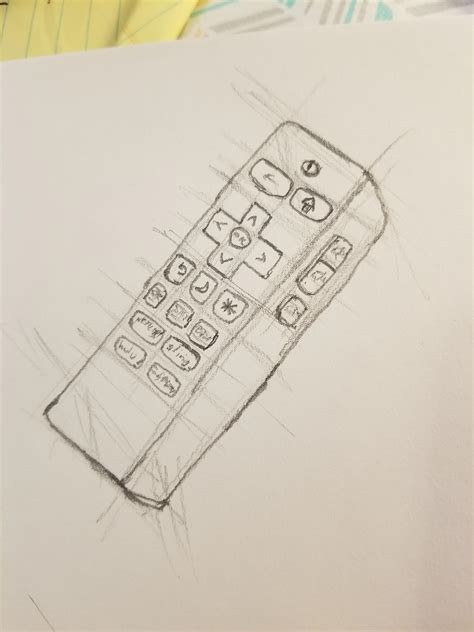 How To Draw A Remote