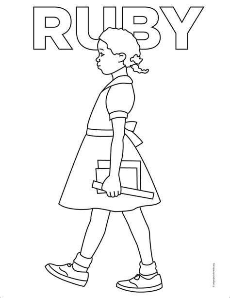 How To Draw A Ruby Bridges