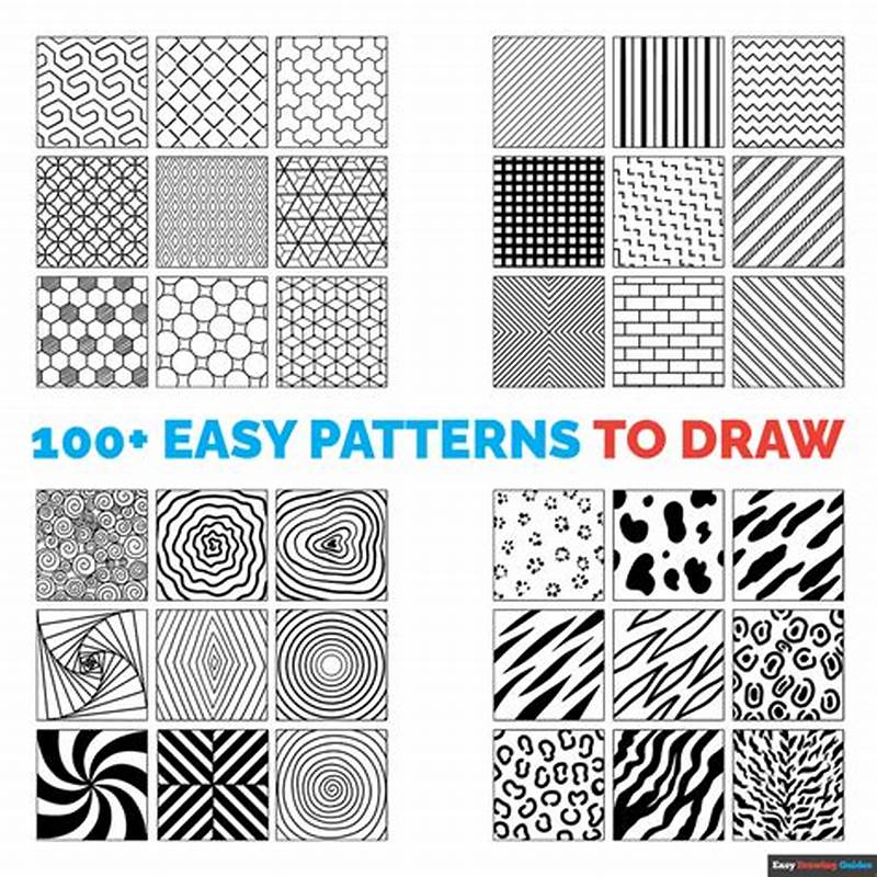 How To Draw A Simple Pattern