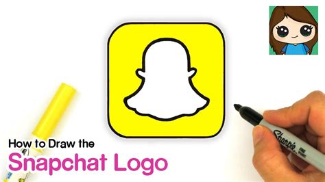 How To Draw A Snapchat