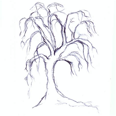 How To Draw A Spooky Tree