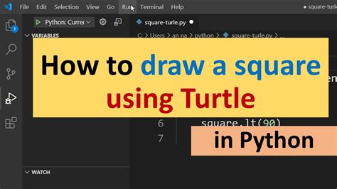 How To Draw A Square On Python