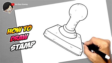 How To Draw A Stamp