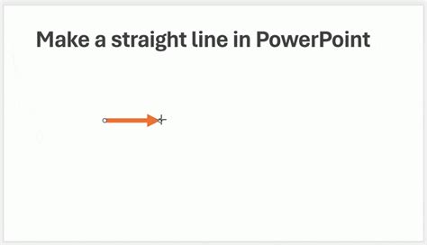 How To Draw A Straight Line In Powerpoint