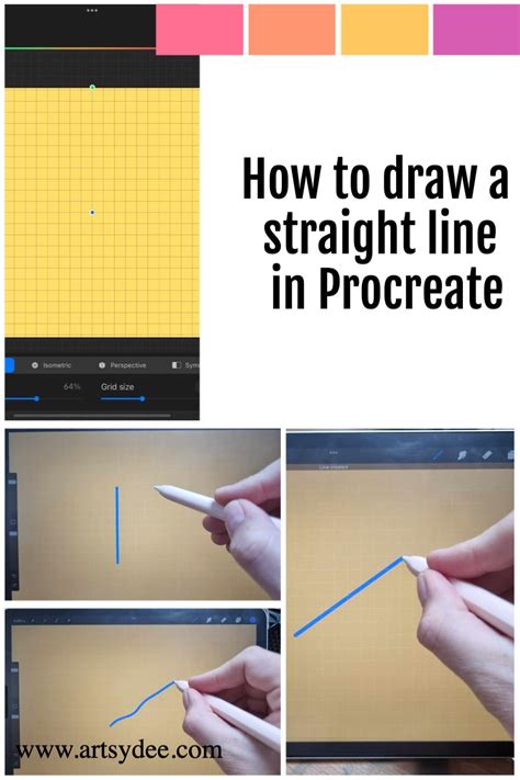 How To Draw A Straight Line In Procreate