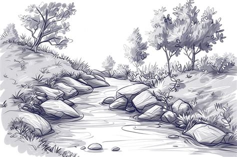 How To Draw A Stream