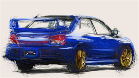 How To Draw A Subaru Wrx