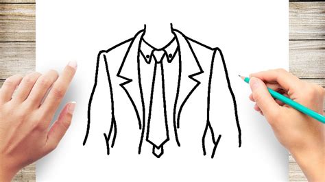 Step-by-Step Guide: Learn How to Draw a Modern Suit and Tie with Easy Tips