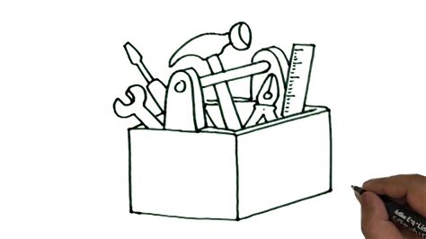 How To Draw A Toolbox