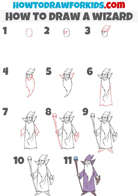 How To Draw A Wizard