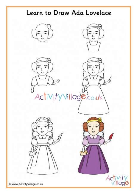 How To Draw Ada Lovelace