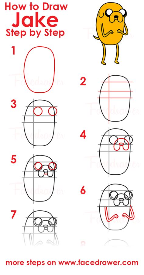How To Draw Adventure Time Jake