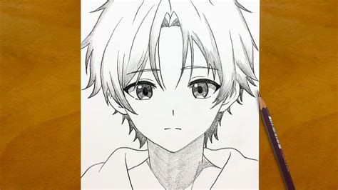 How To Draw An Anime Face Boy