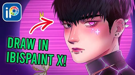 How To Draw Anime Characters For Beginners On Ibispaint X
