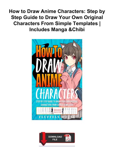 How To Draw Anime Characters Step By Step Pdf