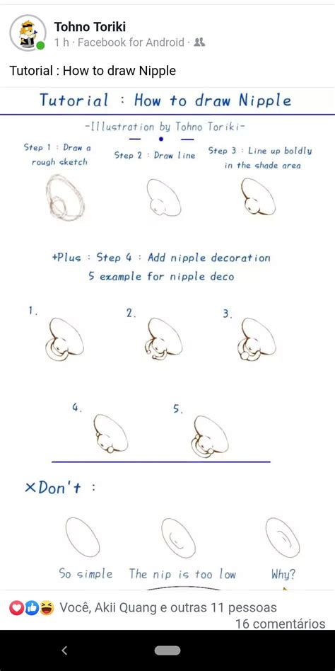 Mastering the Art of Anime: A Step-by-Step Guide on How to Draw Perfect Nipples