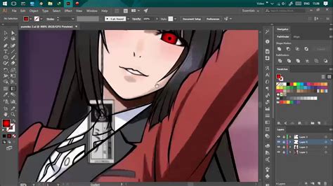 How To Draw Anime On Illustrator