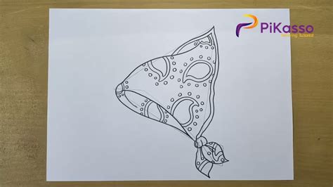 How To Draw Bandana Pattern