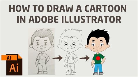 How To Draw Cartoon In Adobe Illustrator