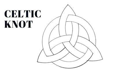 Unlock the Mystery of Crafting a Celtic Trinity Knot: A Step-by-Step Guide to Drawing the Traditional Symbol