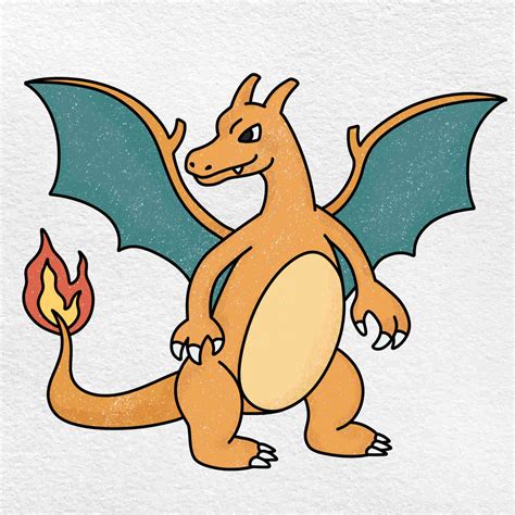 How To Draw Charizard